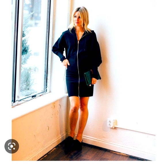 Athletic and comfy Rag and Bone Forest Hoodie Dress NWT - Picture 2 of 16
